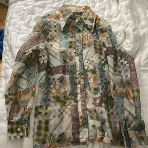 70’s button up shirt